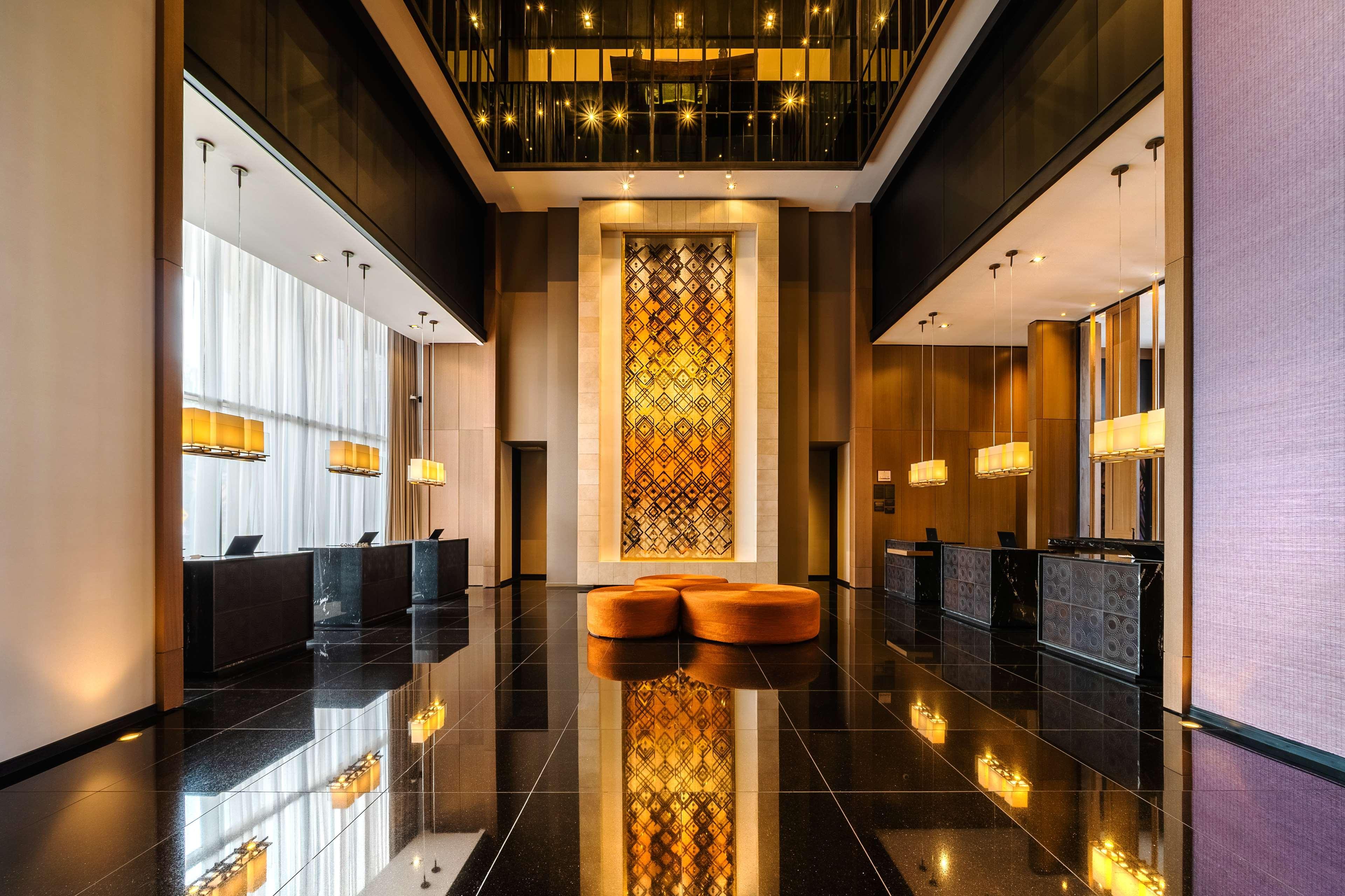 Grand Hyatt Bogota Hotel Exterior foto The lobby of the hotel