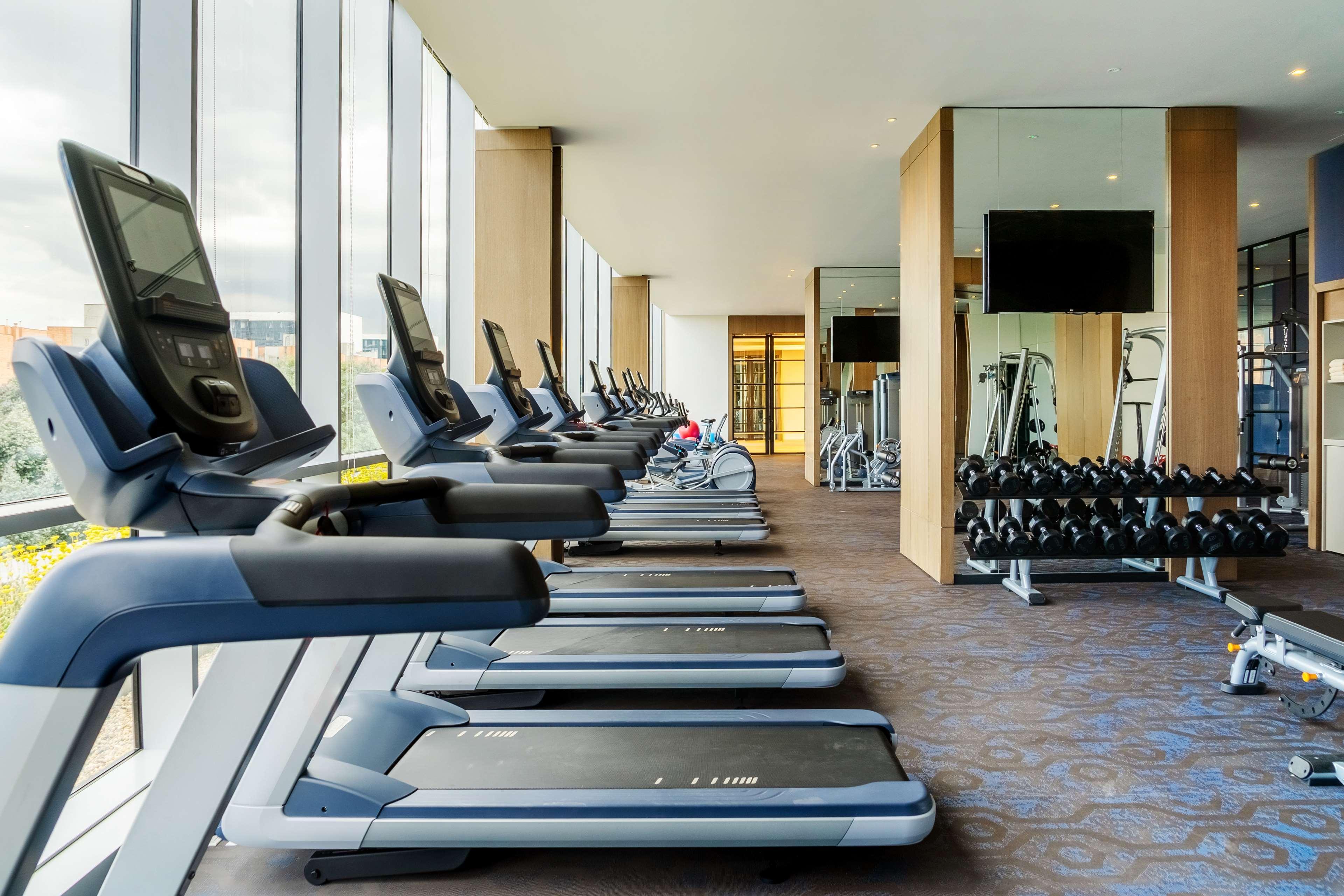 Grand Hyatt Bogota Hotel Exterior foto The gym at the hotel