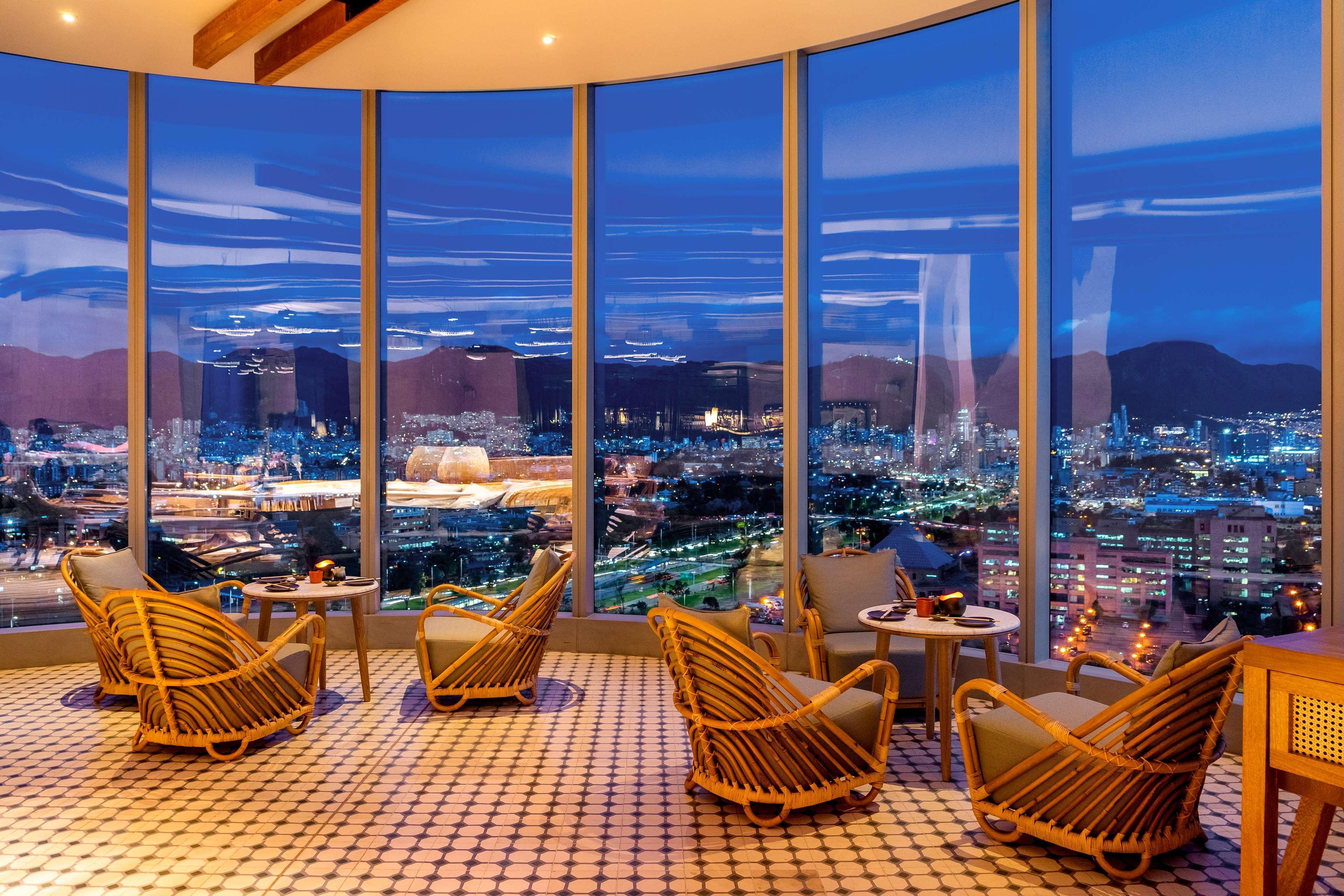 Grand Hyatt Bogota Hotel Exterior foto Sky Bar