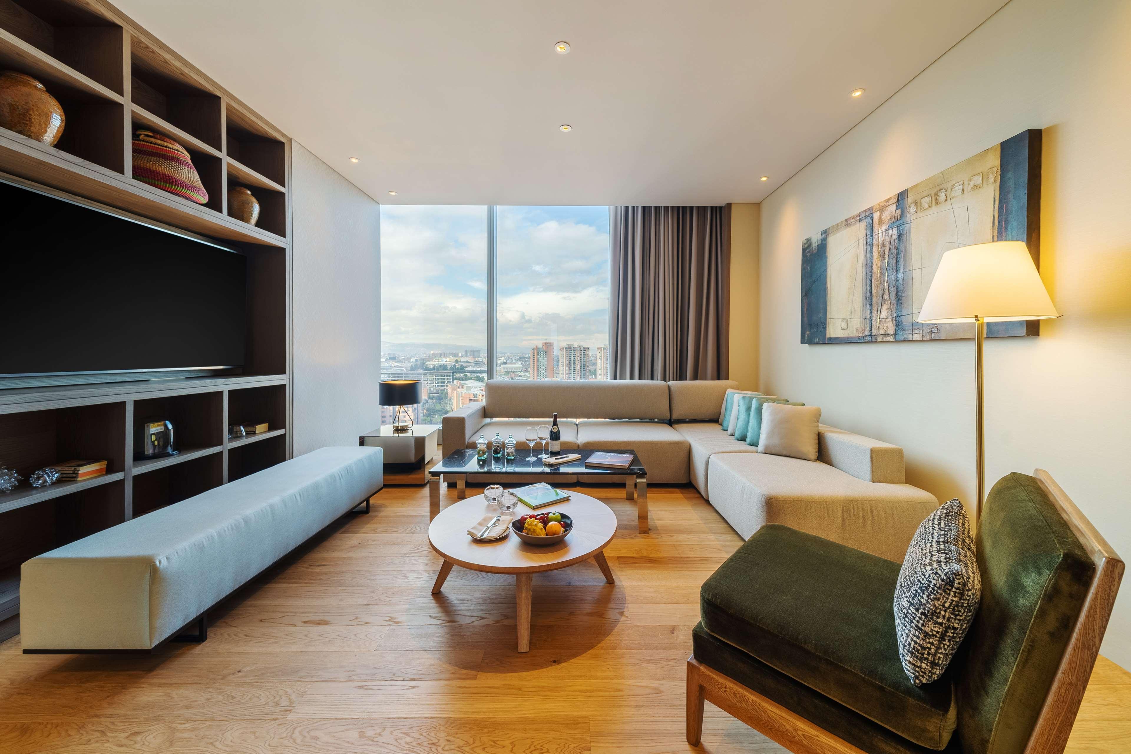 Grand Hyatt Bogota Hotel Exterior foto Living room
