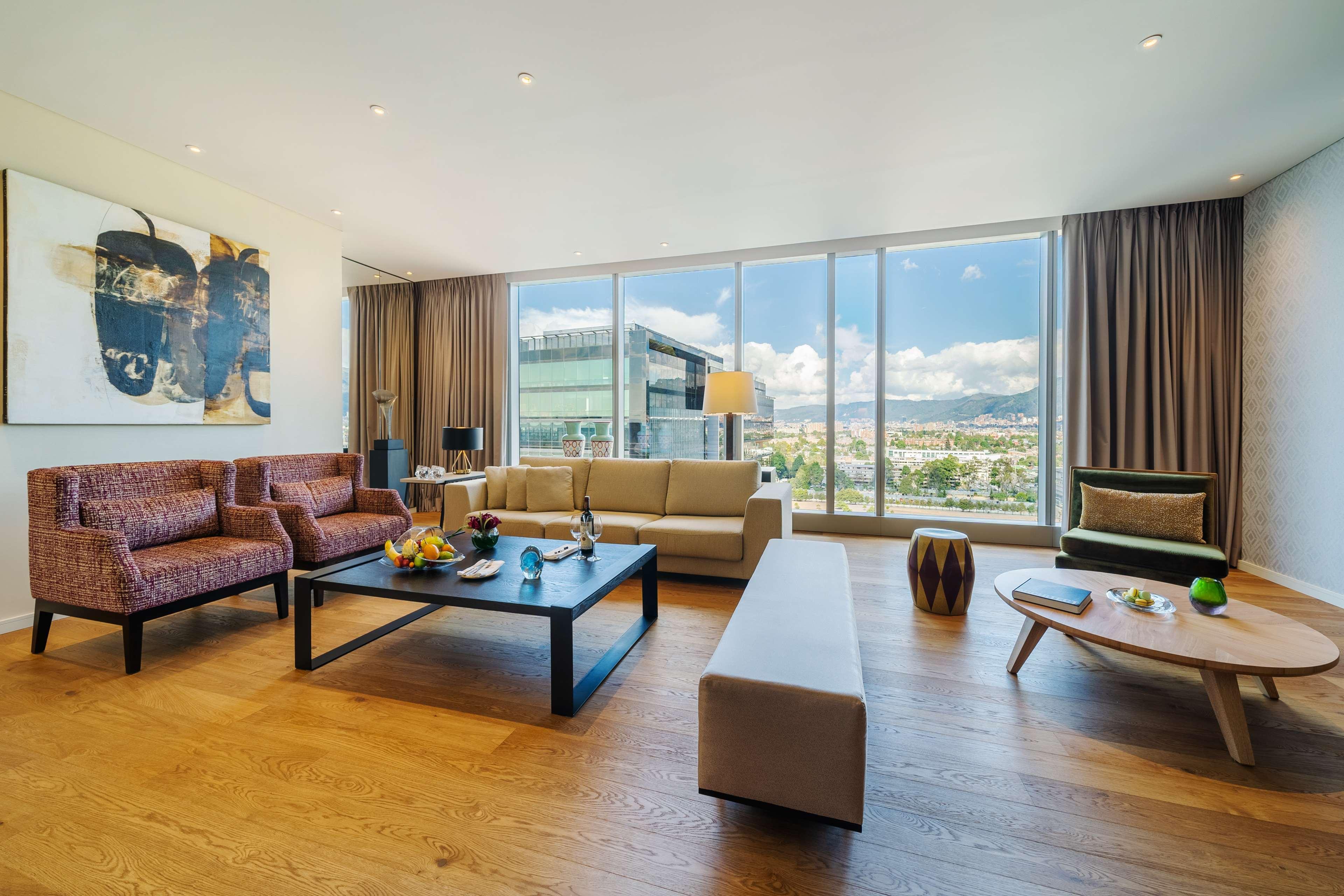 Grand Hyatt Bogota Hotel Exterior foto Living room