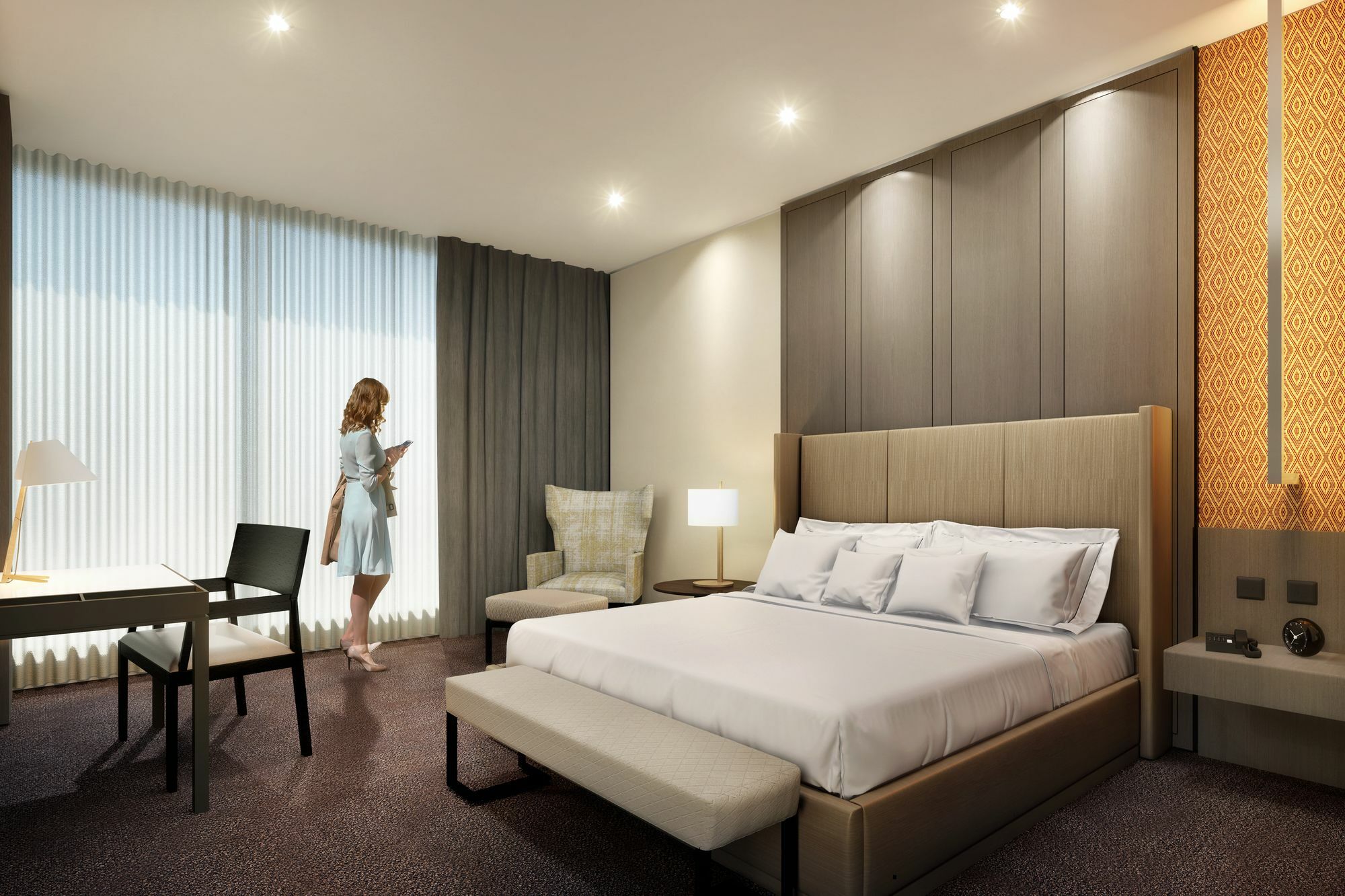 Grand Hyatt Bogota Hotel Exterior foto A bedroom