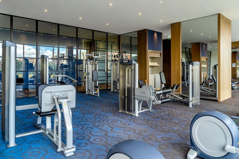 Grand Hyatt Bogota Hotel Exterior foto The gym at the hotel